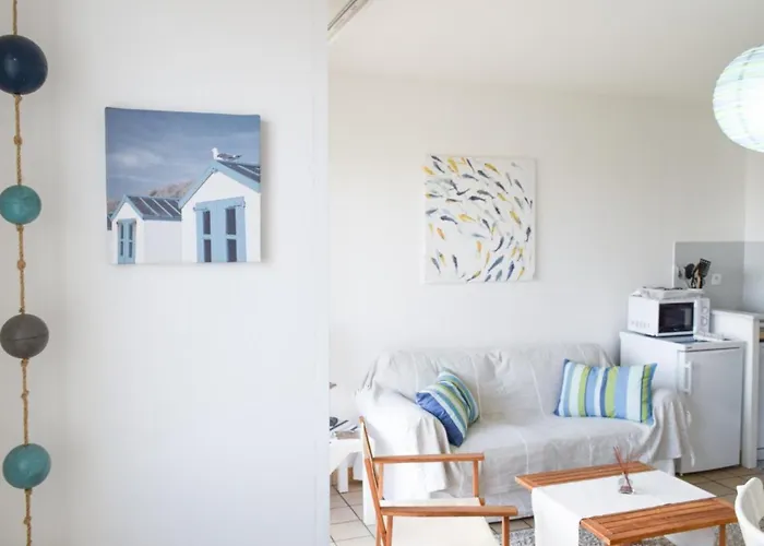 2 Etoiles, Balcon, Marche Arago, 350m Plage, - Fr-1-197-465 公寓 *